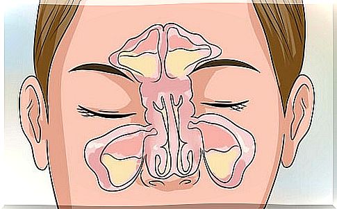 Acupressure points of the head to be stimulated with the fingers