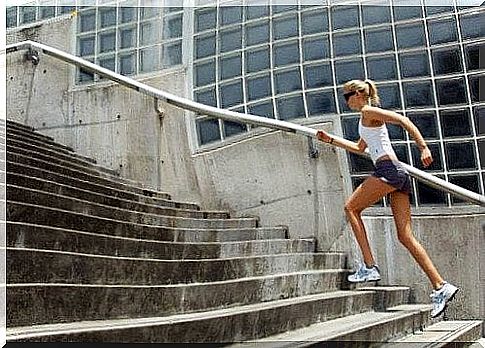 Cardio exercises to do at home such as climbing stairs