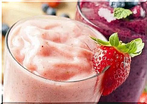 Refreshing berries with berries