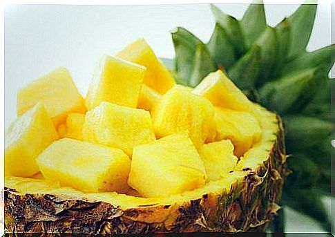 Pineapple on the list of foods rich in melatonin