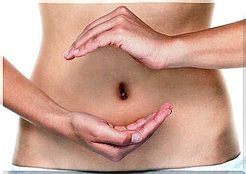 Woman using baking soda for gastric acidity