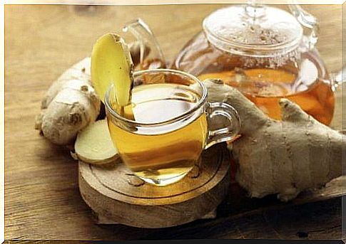 Ginger tea stimulates calorie burning