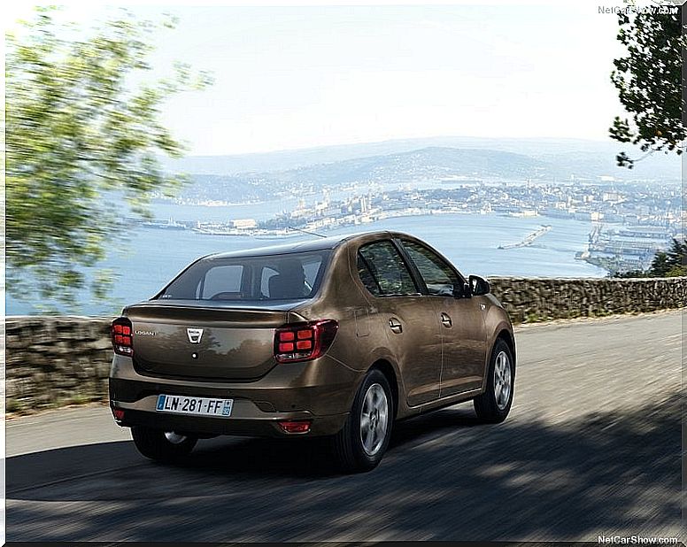 Dacia Logan: rear