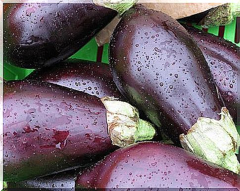 How to make breaded eggplant soaked in water first