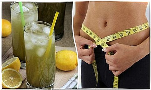 Lemonade with green tea for weight loss