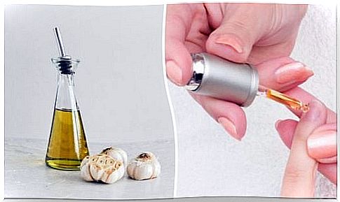 Nail remedy with garlic and oil