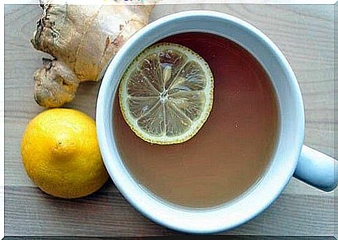 Ginger tea for joint pain