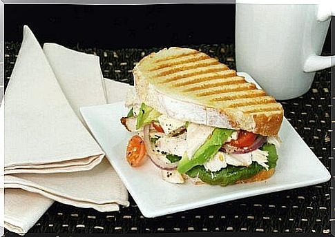 Vegetarian sandwiches