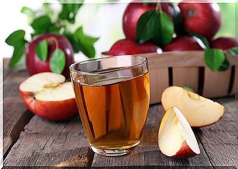 Use of apple cider vinegar